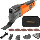 6 Variable Speed Oscillating 4.2AMP Multitool Kit 31PC Saw New. Price: $74.09.