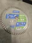 = Norton 7" Turbo Rim Circular Blade Fits Dm 7/8" 5/8" Arbors 391040 Wet Dry Open. Price: $13.99.