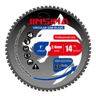 Jinsina 14 Table Saw Tct Metal Cutting Blades 66T Arbor New. Price: $89.64.