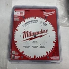 Milwaukee Tool 48-40-1026 10" 50T Combination Circular Saw Blade New. Price: $35.99.