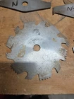 Vintage Rockwell Dado 34-334 Arbor Table Saw Blades Head Set Used. Price: $23.72.