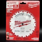 Milwaukee 48-40-0520 5-1/2" 18T Circular Saw Framing Blade New. Price: $12.99.