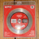 Quasar Tile Kut Platinum Series Continuous Rim Wet Diamond Saw Blade T-7 New. Price: $11.95.