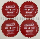 Diablo 6-1/2" X 32-TEETH Carbide Metal Circular Saw Blades S/4 D0632GP #S2054E New. Price: $76.23.