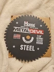 Mk Morse Metal Devil Steel Circular Saw Blade 7-1/4'' X 48T 20MM 102643 New. Price: $49.95.