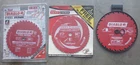 Circular Saw Blades (4) Freud Diablo - Wood, Framing, Demo & Metal New. Price: $42.75.