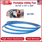 44-7/8-INCH Portable Bandsaw Blades 24 Tpi, 44-7/8" X 1/2" .020" Replacement New. Price: $28.14.