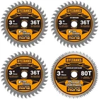 Ryltanks Inch Circular Saw Blades 36T Tct(tungsten Carbide Tipped) & 80T Wi... New. Price: $24.90.