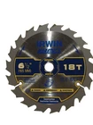 Irwin 24020 Marathon Saw Blade C3 Carbide-tip 18-TOOTH X 6-1/2-IN. New. Price: $9.99.