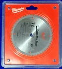 Milwaukee 48-40-4132 7 1/4 In. 48T Non-ferrous Circular Saw Blade New. Price: $24.95.