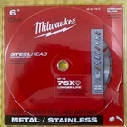 Milwaukee 6" Steelhead Diamond Cut-off Saw Blade 49-93-7815 New. Price: $20.00.
