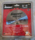 Bauer 6.5 Inch Circular Saw Blade 1772A-B New. Price: $6.95.