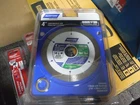 *new* Norton 4" Wet/dry Continuous Rim Diamond Saw Blade, 50500-038. Price: $19.95.