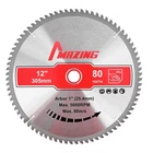 Mazing 12 Inch 80T Circular Blades, Aluminum Cutting Tct Miter Saws Blade... New. Price: $29.42.