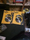 2 New Dewalt 5-3/8" Circular Saw Combo Packs 4 Blades Total. Price: $49.99.