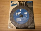Vintage Sealed New 1987 Norton 7" Fastcut Metal Cutting Blade / Product #89005. Price: $7.99.