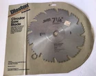 Vintage Circular Saw Disston Premium Planer Blade 1/4" Hollow Ground S714 Nos Open. Price: $19.99.
