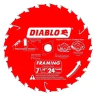 3-PACK Diablo 7-1/4" 24T Framing Saw Blade 5/8" Arbor New. Price: $55.58.