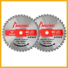 Mazing 2-PACK 10" 40T & 60T Tct Circular Saw Blades Miter/table New. Price: $42.97.