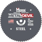 Morse Metal Devil CSM1466FSC, Circular Saw Blade, Carbide Tipped, Steel Cutting, New. Price: $194.59.