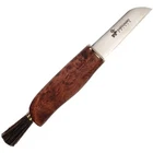 Karesuando Kniven Zwampe Mushroom Brown Birch 5CR13MOV Fixed Blade Knife 370120 New. Price: $189.95.