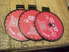Diablo Tools 7-1/4 Inch X 24 Tooth Framing Saw Blade New. Price: $25.00.