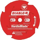 Diablo D0604DH Pcd Hardieblade Cement Cutting Saw Blade, 6-1/2" X 4T Open. Price: $40.79.