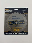 Irwin Marathon 6-1/2 In. Dia. X 5/8 Carbide Circular Saw Blade 40T New. Price: $29.99.