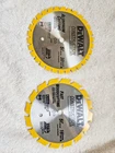 Dewalt Tools DW9055 16 Tooth DW9052 30 5-3/8" Circular Saw Blades New. Price: $24.99.