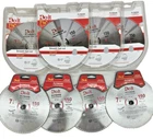 Eight ( 8 ) 7-1/4'' 150-TOOTH Circular Saw Blades, Smooth Cuts On Plywood New. Price: $36.00.