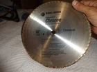Black&decker Contractors Chrome Plated Saw Blade 10IN 73-642 Used. Price: $9.10.