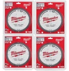 Milwaukee 7-1/4 Aluminum Metal Cutting Circular Saw Blades 56T 48-40-4335 New. Price: $69.99.