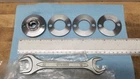 Felder 441.01.173.19 D60 2, 3, & Mm. Spacers And Flange Wrench Used. Price: $54.99.