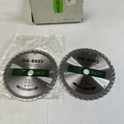 Oa-bres 5-1/2 Inch 36 Tooth Finishing/trimming Circular Saw Blade 2-PACK New Open. Price: $19.99.