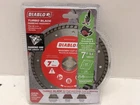 Diablo DDD070TUR101C Masonry Diamond Cut Off Turbo Blade Inch New. Price: $25.00.