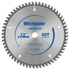 Westward 24EM02 Circular Saw BLADE,12 In BLADE,60 Teeth New. Price: $52.42.