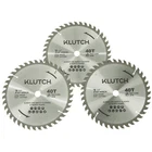 Klutch 40T Circular Saw Blade Set, 7-1/4IN., 3-PC. New. Price: $17.99.