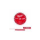 Milwaukee 7-1/4" 24T Framing Saw Blades 2PK High-quality Steel 48-40-0722 New. Price: $30.01.