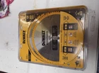 Dewalt 12" Saw Blade Combo Pack 32T And 80T DW3128P5 New. Price: $45.00.