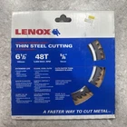 Lenox 21877 6-1/2" 48T Titanium Carbide Steel Cutting Saw Blade New. Price: $150.00.