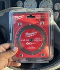 Milwaukee 48-40-4062 Steel Pipe Cutting Blade, 5 In, 30 Teeth, Galvanized/carbon New. Price: $40.00.
