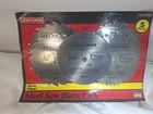 New Craftsman Saw Blade Set 5-PC Steel Circular 7 1/4 #932302 Nos Sealed. Price: $24.99.
