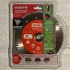 Diablo Turbo Blade Diamond Masonry Saw (DDD070TUR101C) New. Price: $24.95.