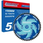 Lshuziyu 5-7/8 (150MM)-52T, Metal Cutting Circular Saw Blade, Arbor 20MM New. Price: $57.73.