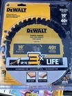 Saw Blade, 40-TOOTH X In. DWA11040 New. Price: $20.00.