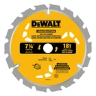Dewalt DW3191 Carbide Nail Cutting Circular Saw Blades 7-1/4" 18T 2 Pack!!! New. Price: $19.99.