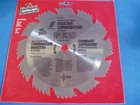 Vintage 8" 48 Tooth Steel Master Combination Circular Saw Blade Va #25213 New. Price: $16.99.