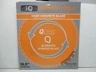 Iq Power Tools 16.5 In Drive Arrayed Hard Concrete Diamond Blade New. Price: $285.00.