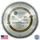 Benchmark Abrasives 10 Tct Saw Blade Tungsten Carbide Tipped Circular New. Price: $66.40.