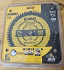Dewalt 1/4 Miter Saw Blade DW7116PT 60T Ultra Fine Finish New. Price: $25.00.